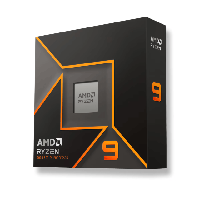 Процесор AMD RYZEN 9 9900X, 12C (4.4 / 5.6GHz, 64MB Cache, 120W, AM5), BOX, без охлаждане