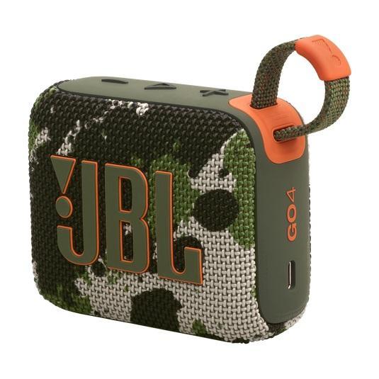 Тонколона JBL Go 4 Камуфлаж, 1.0, 4.2W, Bluetooth, IP67 водоустойчивост