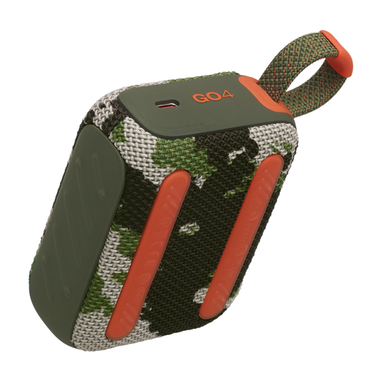 Тонколона JBL Go 4 Камуфлаж, 1.0, 4.2W, Bluetooth, IP67 водоустойчивост