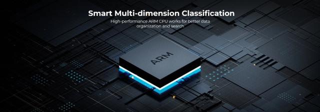 Orico NAS устройство Personal Cloud Storage MetaBox, ARM 4-Core Cortex-A55, 1GB DDR4, 8GB eMMC, USB Type-C