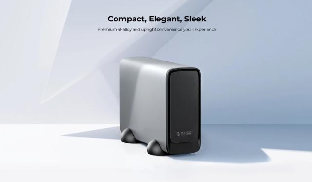 Orico NAS устройство Personal Cloud Storage MetaBox, ARM 4-Core Cortex-A55, 1GB DDR4, 8GB eMMC, USB Type-C