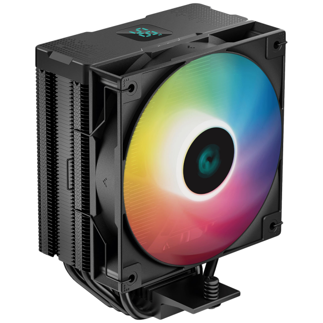 Охладител за процесор DeepCool AG400  DIGITAL ARGB, 3-pin/4-pin PWM - LGA1851/AM5