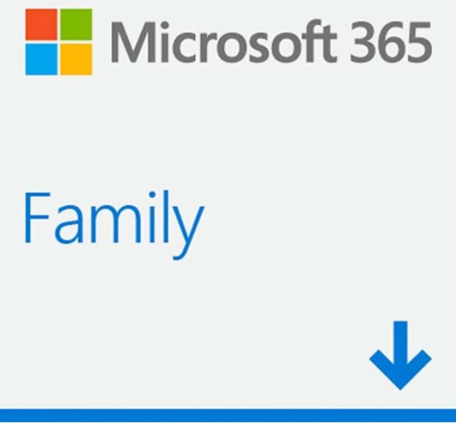 Електронен лиценз за ползване на програмен продукт Microsoft 365 Family AllLng Sub PK Lic 1YROnline Eurozone C2R NR