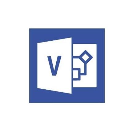 Програмен продукт Microsoft Visio Pro 2021 Win English Medialess