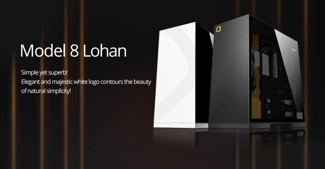 Кутия Geometric Future Model 8 Lohan White, Middle Tower, 1x USB 3.1 Type-C, 2x USB 3.0, Mini-ITX/mATX/ATX/EATX 