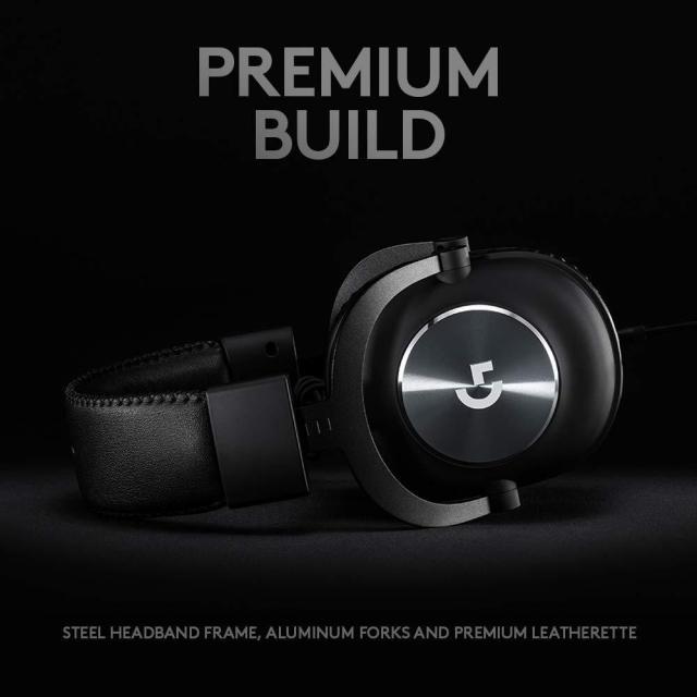 Геймърски комплект слушалки Logitech PRO X + Поставка за слушалки