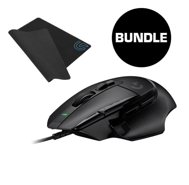 Геймърски комплект Logitech G502 X мишка жична + Подложка за Мишка G240