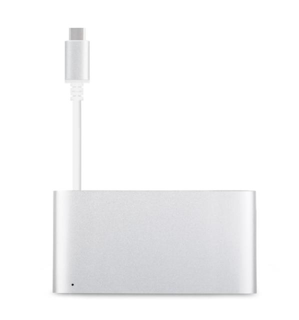 Адаптер Moshi USB-C Multiport Adapter, HDMI, USB-A, Silver