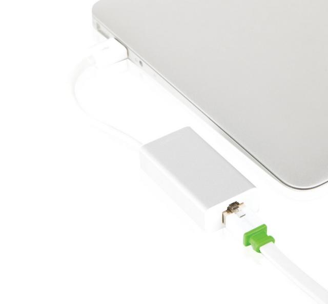 Адаптер Moshi USB 2.0 to Ethernet Adapter, Silver