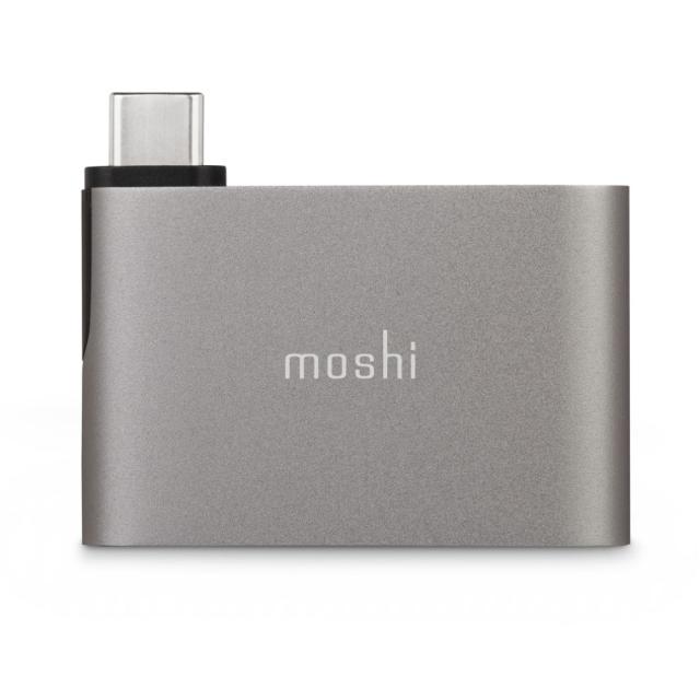 Адаптер Moshi USB-C to Dual USB-A Adapter, Titanium Gray