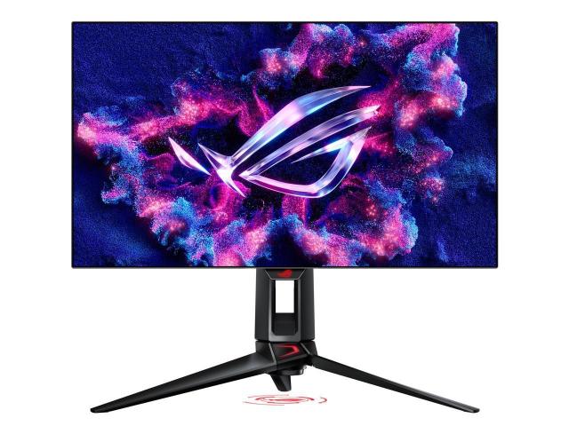 Монитор ASUS ROG Swift OLED PG27AQDP, 26.5" (67 cm) OLED WQHD, 480Hz, 0.3ms, 450cd/㎡, 2 x USB-А 3.2, HDMI, DP