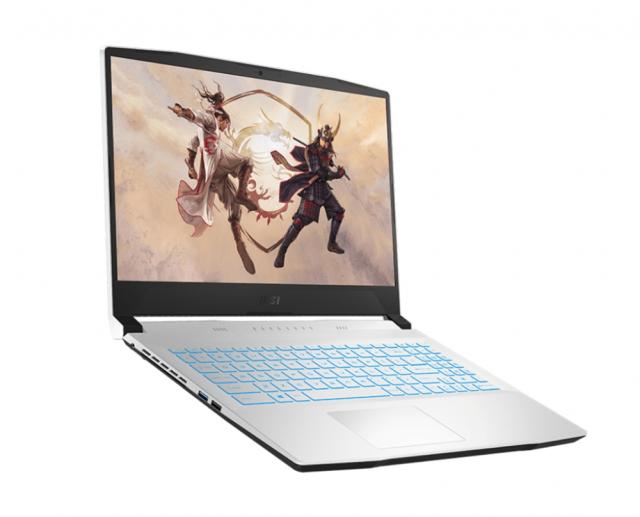 Лаптоп MSI Sword 15 A11UE, RTX3060 6GB GDDR6, 15.6" FHD 144Hz, IPS-Level, Anti-Glare, i7-11800H (8C/16T, up to 4.60 GHz, 24MB), 8GB DDR4 3200 (max 64GB), 512GB PCIe SSD (1slot M.2 free), 802.11ax, BT5.1, 3 Cell, NO OS, Backlight KBD Blue, White and B