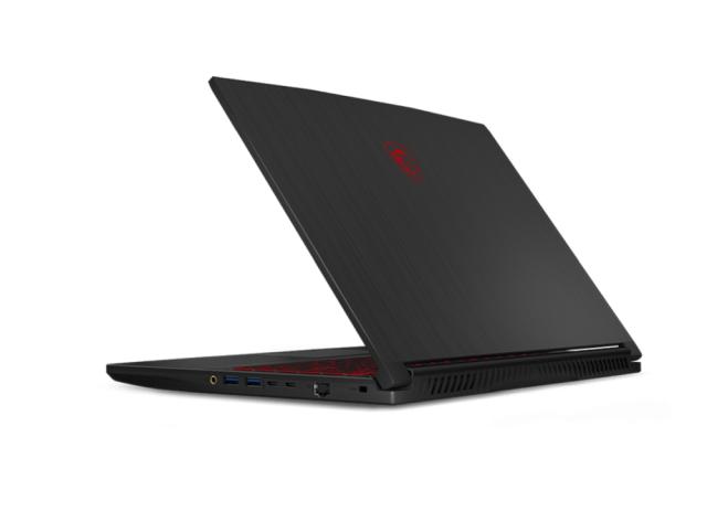 Лаптоп MSI GF63 Thin 11UC, RTX3050 4GB GDDR6, 15.6" FHD 144Hz, IPS-Level, Anti-Glare, i5-11400H (6C/12T, up to 4.40 GHz, 12MB), 8GB DDR4 3200, 512GB PCIe SSD, 802.11 ax, BT5.1, Single backlight KB (RED), 3 Cell, NO OS, Black