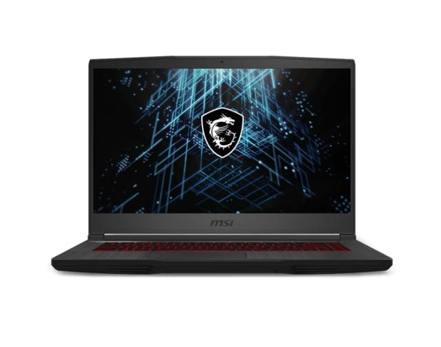 Лаптоп MSI GF63 Thin 11UD, RTX3050Ti 4GB GDDR6, 15.6" FHD 144Hz, IPS-Level, Anti-Glare, i5-11400H (6C/12T, up to 4.40 GHz, 12MB), 8GB DDR4 3200, 512GB PCIe SSD, 802.11 ax, BT5.1, Single backlight KB (RED), 3 Cell, NO OS, Black