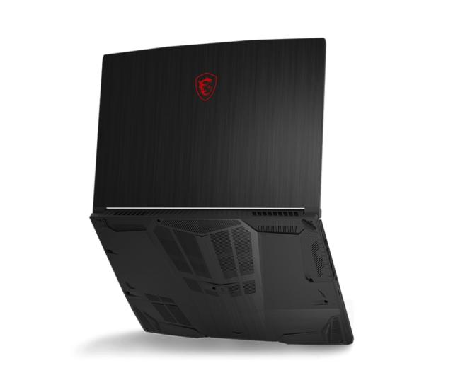 Лаптоп MSI GF63 Thin 11UD, RTX3050Ti 4GB GDDR6, 15.6" FHD 144Hz, IPS-Level, Anti-Glare, i5-11400H (6C/12T, up to 4.40 GHz, 12MB), 8GB DDR4 3200, 512GB PCIe SSD, 802.11 ax, BT5.1, Single backlight KB (RED), 3 Cell, NO OS, Black