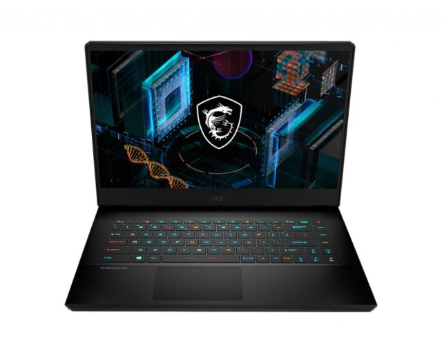 Лаптоп MSI GP66 Leopard 11UH, RTX3080 GDDR6 8GB, 15.6" FHD (1920x1080), 144Hz, 3ms IPS, i7-11800H (8C/16T, up to 4.60 GHz, 24MB), DDR4 8GBx2 (3200MHz), 1TB PCIe Gen3x4 SSD, Intel WiFi 6E AX210, BT5.2, LAN 2.5G, Per key RGB steelseries KBD, NO OS, 2Y,