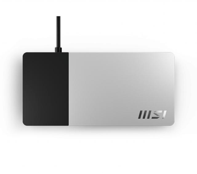 Докинг станция MSI USB-C Docking Station Gen 2,  Support 100W PD Charging, up to 3 Monitors, 1x (4K@60Hz) HDMI, 1xType-C (USB3.2 Gen2/DP), 1x DP, Gb LAN, 1x Mic-in/Headphone-out Combo Jack, 1x USB2.0, 1x Type-C USB3.2 Gen2, 2x Type-A USB3.2 Gen2, 150