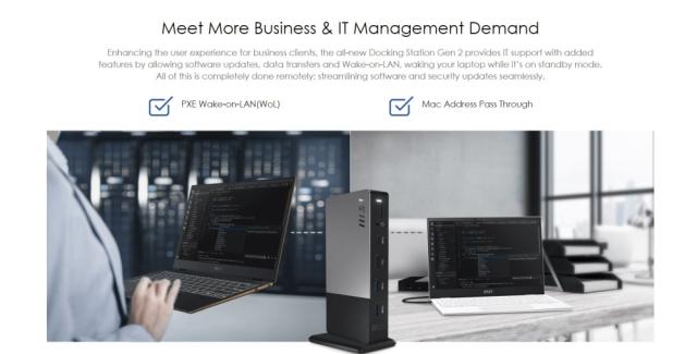 Докинг станция MSI USB-C Docking Station Gen 2,  Support 100W PD Charging, up to 3 Monitors, 1x (4K@60Hz) HDMI, 1xType-C (USB3.2 Gen2/DP), 1x DP, Gb LAN, 1x Mic-in/Headphone-out Combo Jack, 1x USB2.0, 1x Type-C USB3.2 Gen2, 2x Type-A USB3.2 Gen2, 150