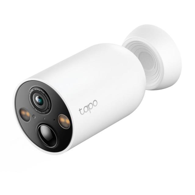 IP камера TP-Link Tapo C425, насочена "bullet" камера, 4MPix, IR, външна IP66, Wi-Fi, microSD слот до 512GB, микрофон и говорител