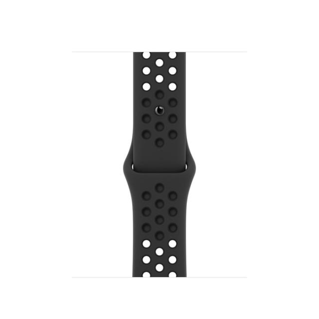 Часовник Apple Watch Nike Series 7 GPS, 41mm Midnight Aluminium Case with Anthracite/Black Nike Sport Band - Regular