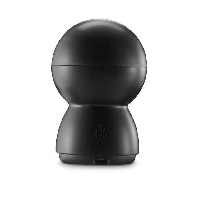 IP камера HAMA WiFi, 1080p, MicroSD, за закрити помещения, въртяща се, сензор за движение, черна