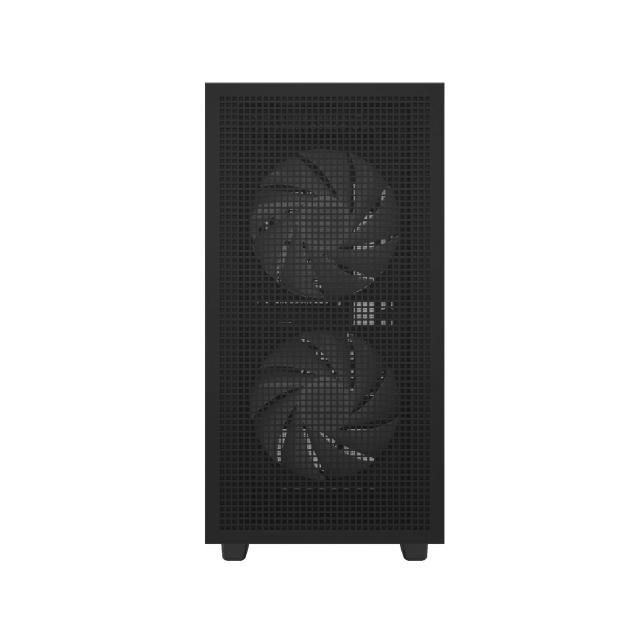 Кутия DeepCool CH360 DIGITAL Black, Mini Tower, 1x USB 3.0, 1x USB 3.1 Type-C, 1x HD Audio, microATX / Mini-ITX
