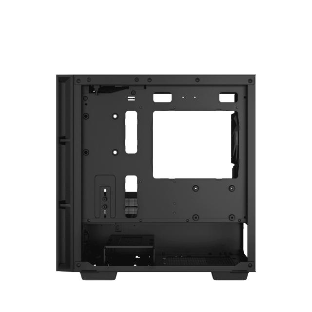 Кутия DeepCool CH360 DIGITAL Black, Mini Tower, 1x USB 3.0, 1x USB 3.1 Type-C, 1x HD Audio, microATX / Mini-ITX