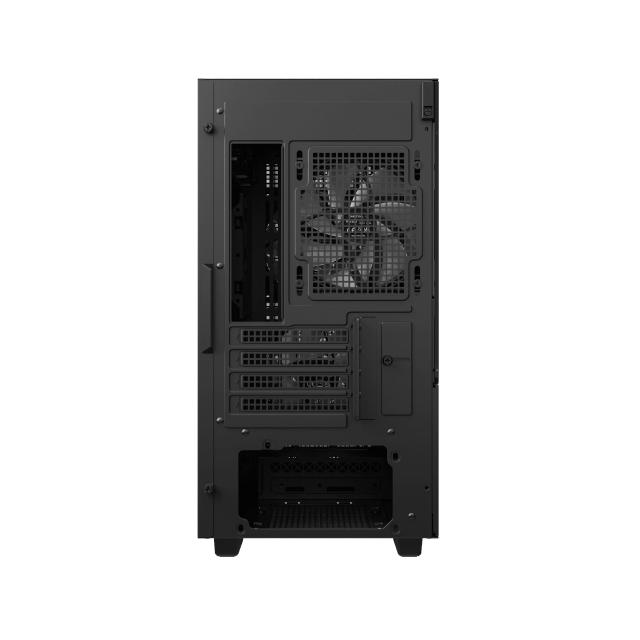 Кутия DeepCool CH360 DIGITAL Black, Mini Tower, 1x USB 3.0, 1x USB 3.1 Type-C, 1x HD Audio, microATX / Mini-ITX