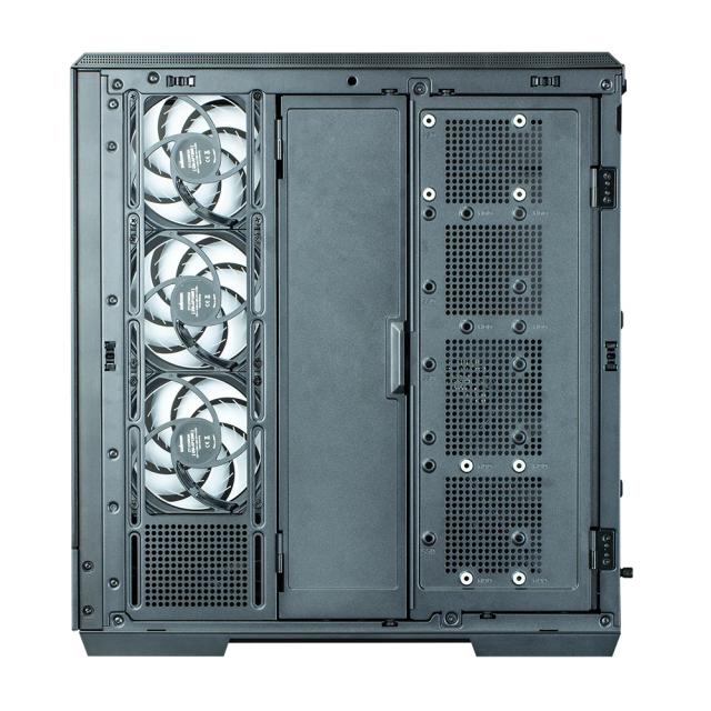 Кутия за компютър Zalman P50 DS RGB Black, Middle Tower, 1x USB Type-C, 2x USB 3.0, 1x HD Audio, ATX / mATX / Mini-ITX
