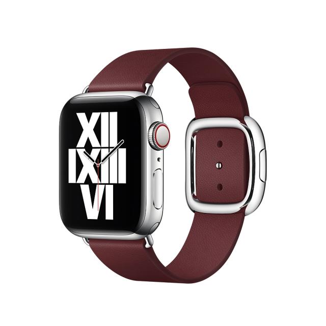 Каишка за часовник Apple Watch 40mm Band: Garnet Modern Buckle - Medium (Seasonal Fall 2020)