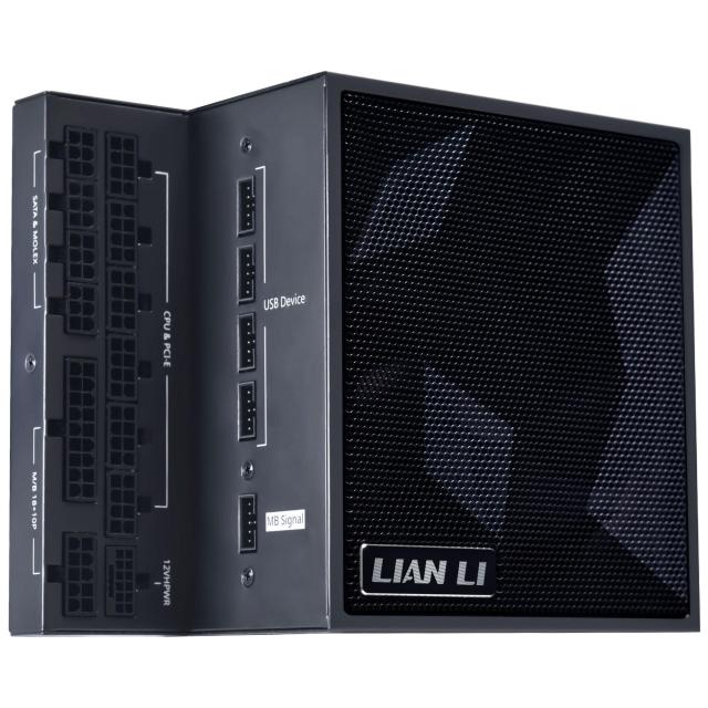 Захранване Lian Li EDGE EG0850 Black 850W, Active PFC, PCIe 5.1/ ATX 3.1, 80 PLUS Platinum, Full Modular