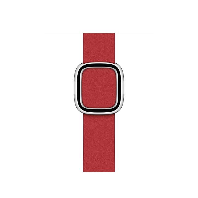 Каишка за часовник Apple Watch 40mm Band: Scarlet Modern Buckle - Large (Seasonal Fall 2020)