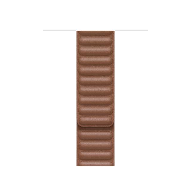 Каишка за часовник Apple Watch 40mm Band: Saddle Brown Leather Link - Large