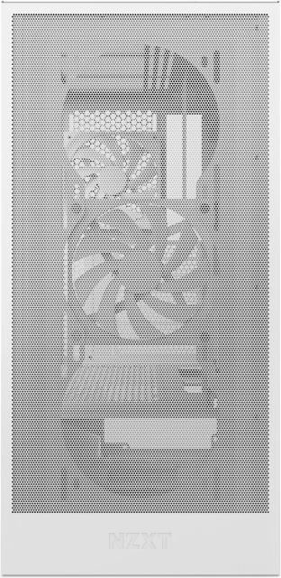 Кутия NZXT H5 Flow 2024 White, Mid-Tower, 1 x USB 3.2 Type-A, 1 x USB 3.2 Gen 2x2 Type-C, 1 x Audio Jack, E-ATX (Up to 277 mm wide), ATX, Micro-ATX, Mini-ITX