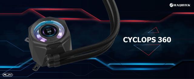 Охладител за процесор Raijintek Water Cooling, CYCLOPS 360 Black, LGA1851/LGA1700/AM5