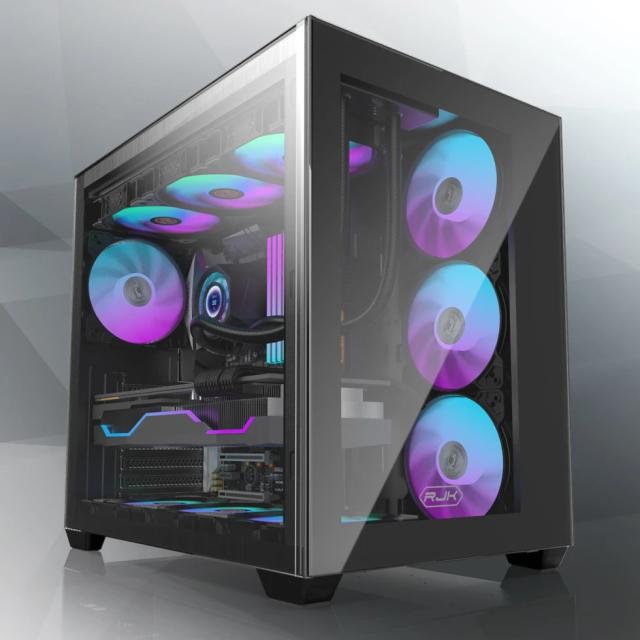 Охладител за процесор Raijintek Water Cooling, CYCLOPS 360 Black, LGA1851/LGA1700/AM5