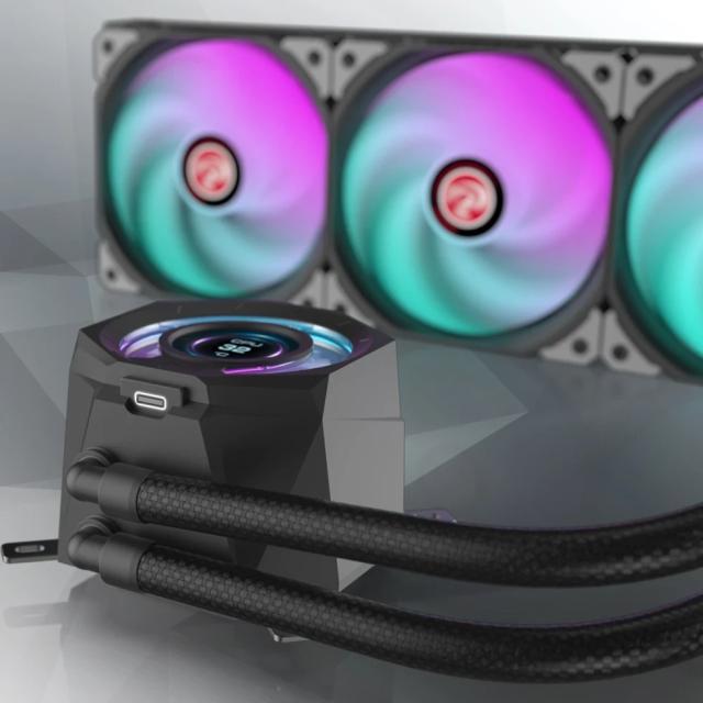 Охладител за процесор Raijintek Water Cooling, CYCLOPS 360 Black, LGA1851/LGA1700/AM5