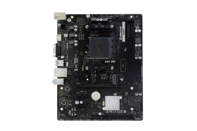 Дънна платка BIOSTAR B550MHP, AM4, 2x DDR4, 1 x M.2, 4 x SATA III, VGA, HDMI, Micro ATX