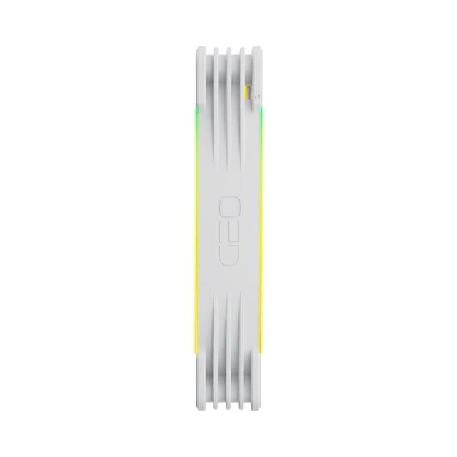 Комплект вентилатори Geometric Future Squama 2503W-14, 3 x 140mm, ARGB, 4 pin PWM, White