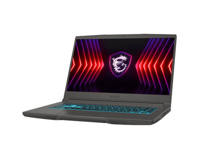 Лаптоп MSI Thin 15 B12VE-2863XBG, Intel Core i5-12450H 8C (3.3/4.4GHz, 12MB Cache), 15.6" (39.62 cm) FHD IPS LED, NVIDIA RTX 4050 6GB GDDR6, 16GB DDR4, 512GB M.2 NVMe SSD, Free DOS