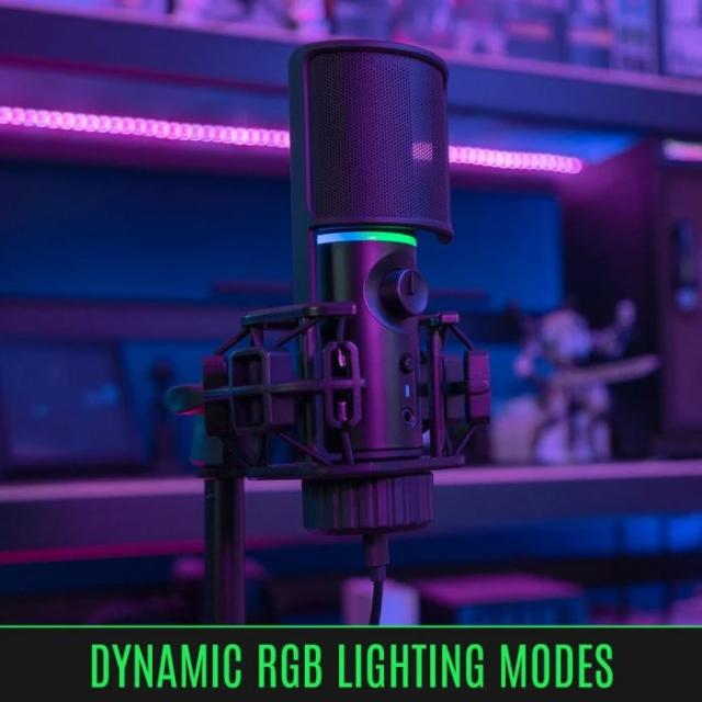 Професионален стрийминг микрофон с трипод Streamplify Streaming Microphone With Tripod RGB