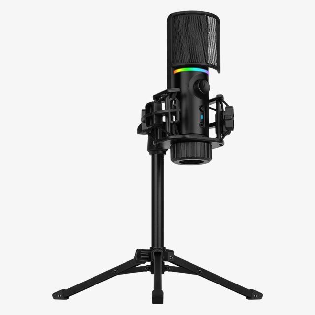 Професионален стрийминг микрофон с трипод Streamplify Streaming Microphone With Tripod RGB