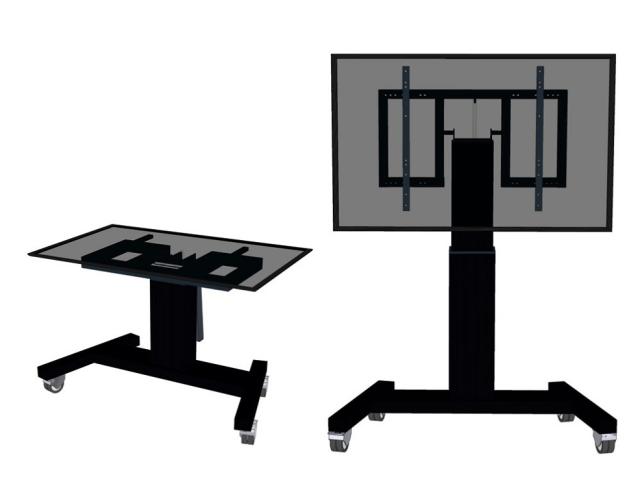 Стойка Neomounts by NewStar Motorised Mobile Floor Stand (90° tilt) - VESA 200x200 up to 800x600