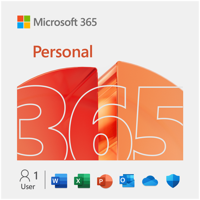 Софтуер Microsoft M365 Personal Subscription FY25H2 Online Product Key License 1 License Eurozone Downloadable Click to Run ESD NR 1 Year