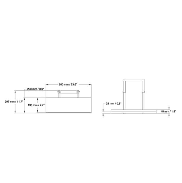 Аксесоар Neomounts by NewStar Keyboard Shelf for PLASMA-M2500/W2500-series