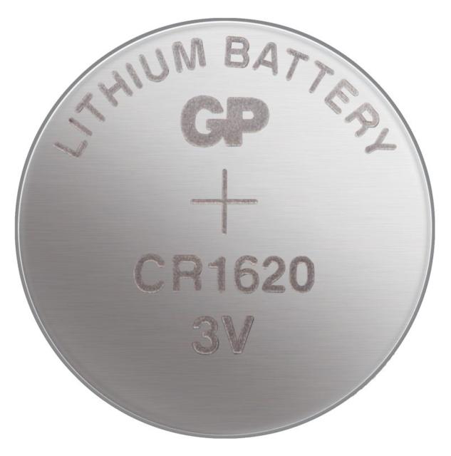 Литиева бутонна батерия GP CR-1620 3V 1бр. в блистер 