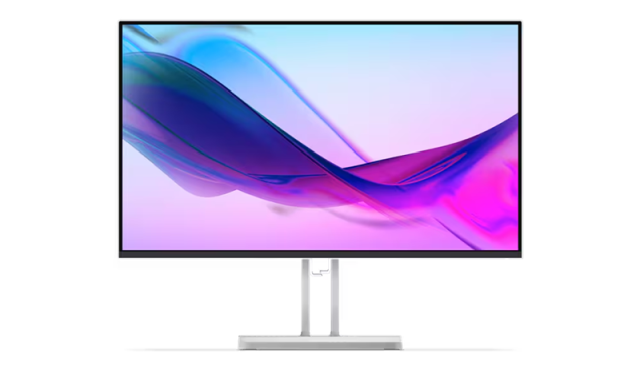 Монитор Lenovo L24i-4B, 23.8" (60.45cm) IPS панел, 100Hz, Full HD, 4ms, 1300:1, 250cd/m2, HDMI, VGA