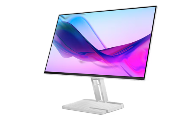 Монитор Lenovo L24i-4B, 23.8" (60.45cm) IPS панел, 100Hz, Full HD, 4ms, 1300:1, 250cd/m2, HDMI, VGA
