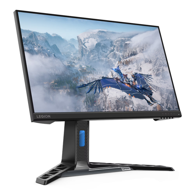 Монитор Lenovo Legion R24e, 23.8" (60.45cm) IPS панел, 180Hz, Full HD, 0.5ms MPRT, 1000:1, 300cd/m2, HDMI, DP