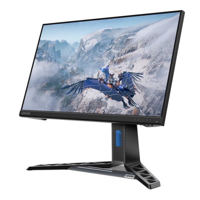 Монитор Lenovo Legion R24e, 23.8" (60.45cm) IPS панел, 180Hz, Full HD, 0.5ms MPRT, 1000:1, 300cd/m2, HDMI, DP